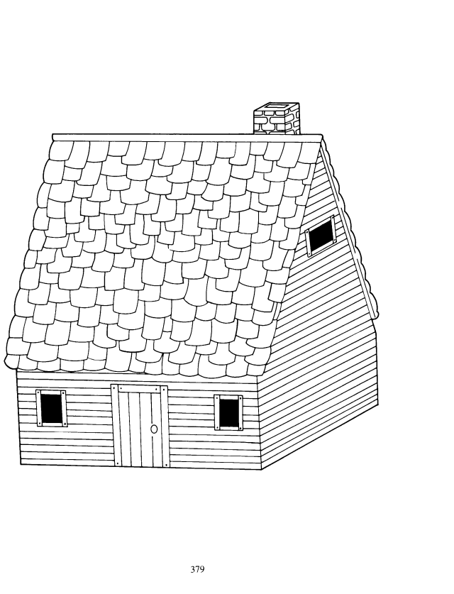 Domy i mieszkania kolorowanki